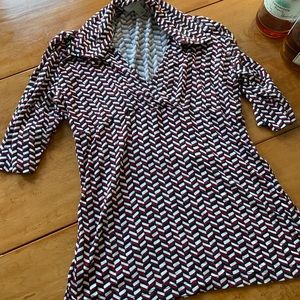 LOFT Collared Work Blouse